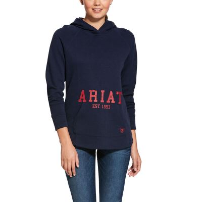 Ariat Logo - Sweater Donkerblauw Dames - 11233-771